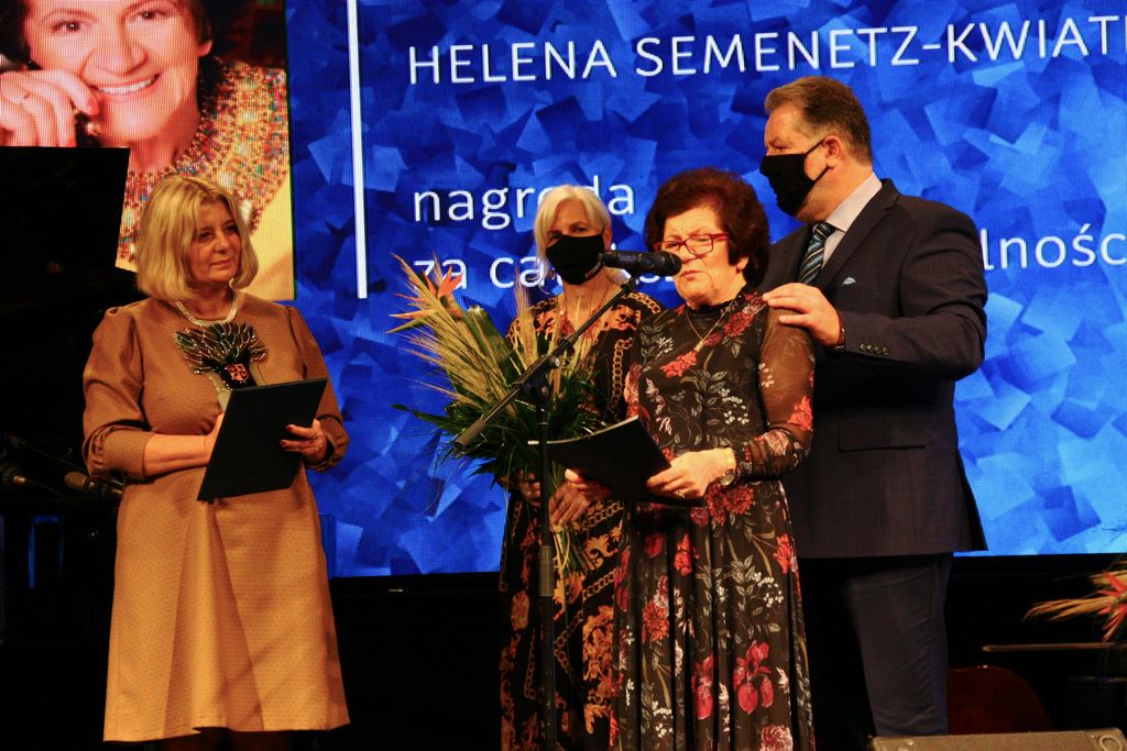 Nagroda kulturalna dla Heleny Semenetz, fot. Aleksander Kwiatkowski
